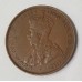 AUSTRALIA 1920 . ONE 1  PENNY . VARIETY . LONDON DIE . NO DOTS